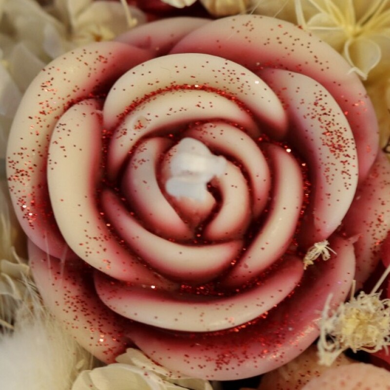 Moule Bougie Rose
